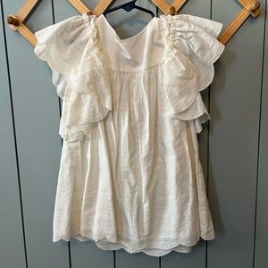 Tartine et Chocolate white dress size 4